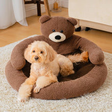 Cuddle Bear™ – Cama de Oso Ultra Suave para Gatos