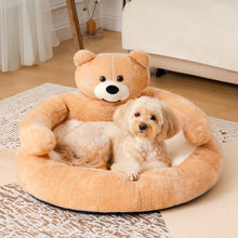Cuddle Bear™ – Cama de Oso Ultra Suave para Gatos