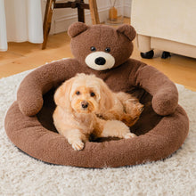 Cuddle Bear™ – Cama de Oso Ultra Suave para Gatos
