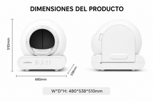 Arenero automático autolimpiable para gatos sin pellizcos | LeloPets C4