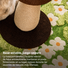 Rascador de Seta para Gatos Grandes en Sisal Natural