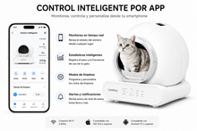 Arenero automático autolimpiable para gatos sin pellizcos | LeloPets C4