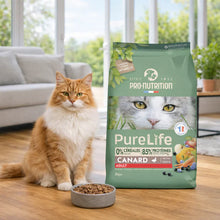 Pienso sin cereales para gatos mayores de un año, con pato y pavo, 8 kg