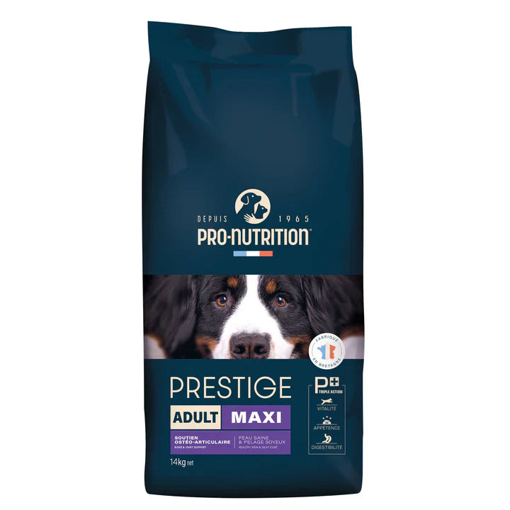 Pienso para perros adultos de razas grandes. Una bolsa de 14 kilogramos