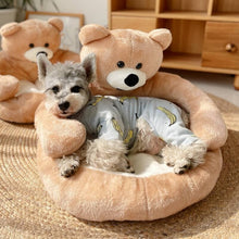 Cuddle Bear™ – Cama de Oso Ultra Suave para Gatos