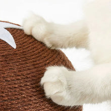 Rascador de Seta para Gatos Grandes en Sisal Natural