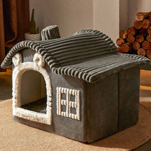 Casa Acogedora Semicerrada para Gatos