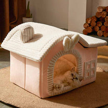 Casa Acogedora Semicerrada para Gatos