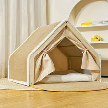 Casita Rascadora para Gatos con Zona de Descanso Acogedora