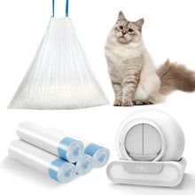LeloPets: 4 rollos de bolsas para residuos de arena para gatos
