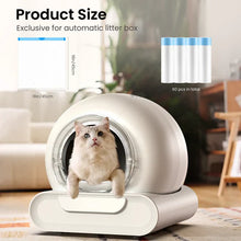LeloPets: 4 rollos de bolsas para residuos de arena para gatos
