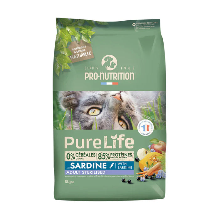 Pienso para gatos adultos con pato y sardinas | 8 kg
