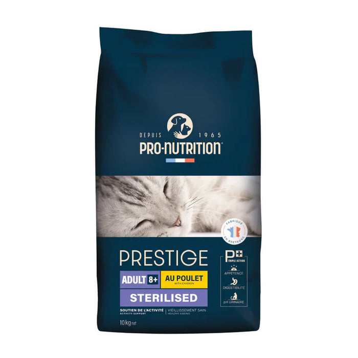 Pienso para gatos esterilizados o castrados mayores de 8 años | 10 kg