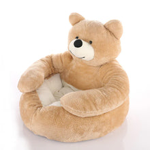 Cuddle Bear™ – Cama de Oso Ultra Suave para Gatos