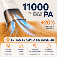 Kit de Peluquería para Mascotas con Aspirador Integrado