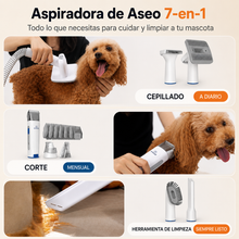 Kit de Peluquería para Mascotas con Aspirador Integrado