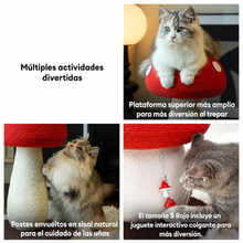 Rascador de Seta para Gatos Grandes en Sisal Natural